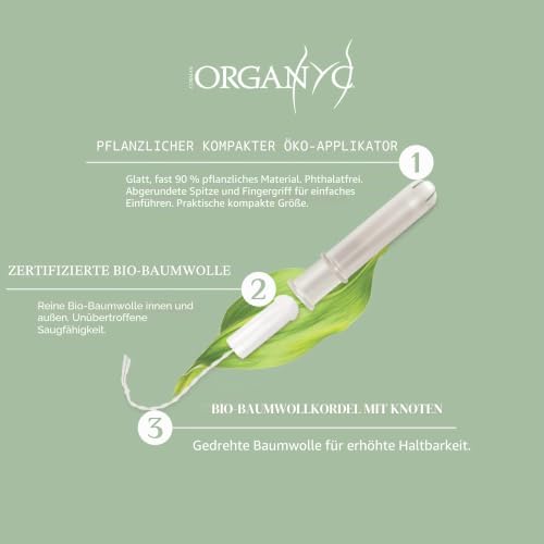 organyc-compact-super-plus-tampons-mit-pflanzlichem-applikator-100-bio-baumwolle image 8