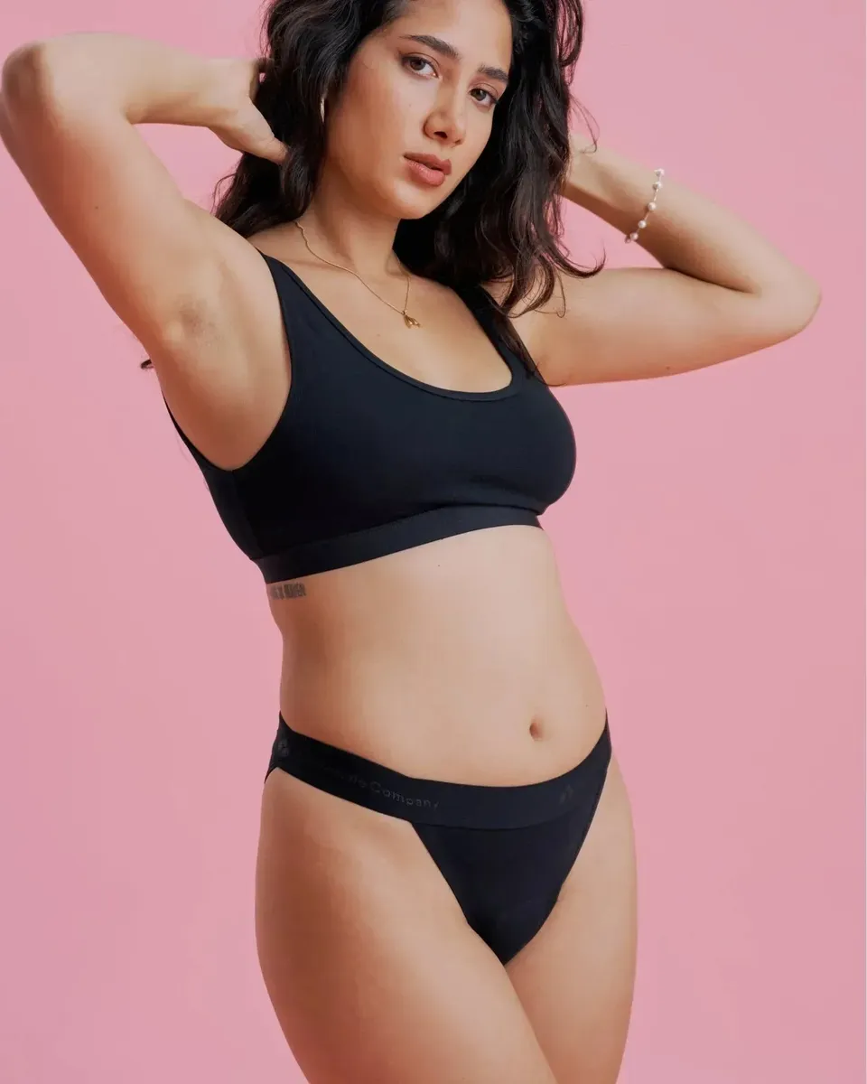 the-female-company-extra-strong-tape-period-panty-in-black image 1