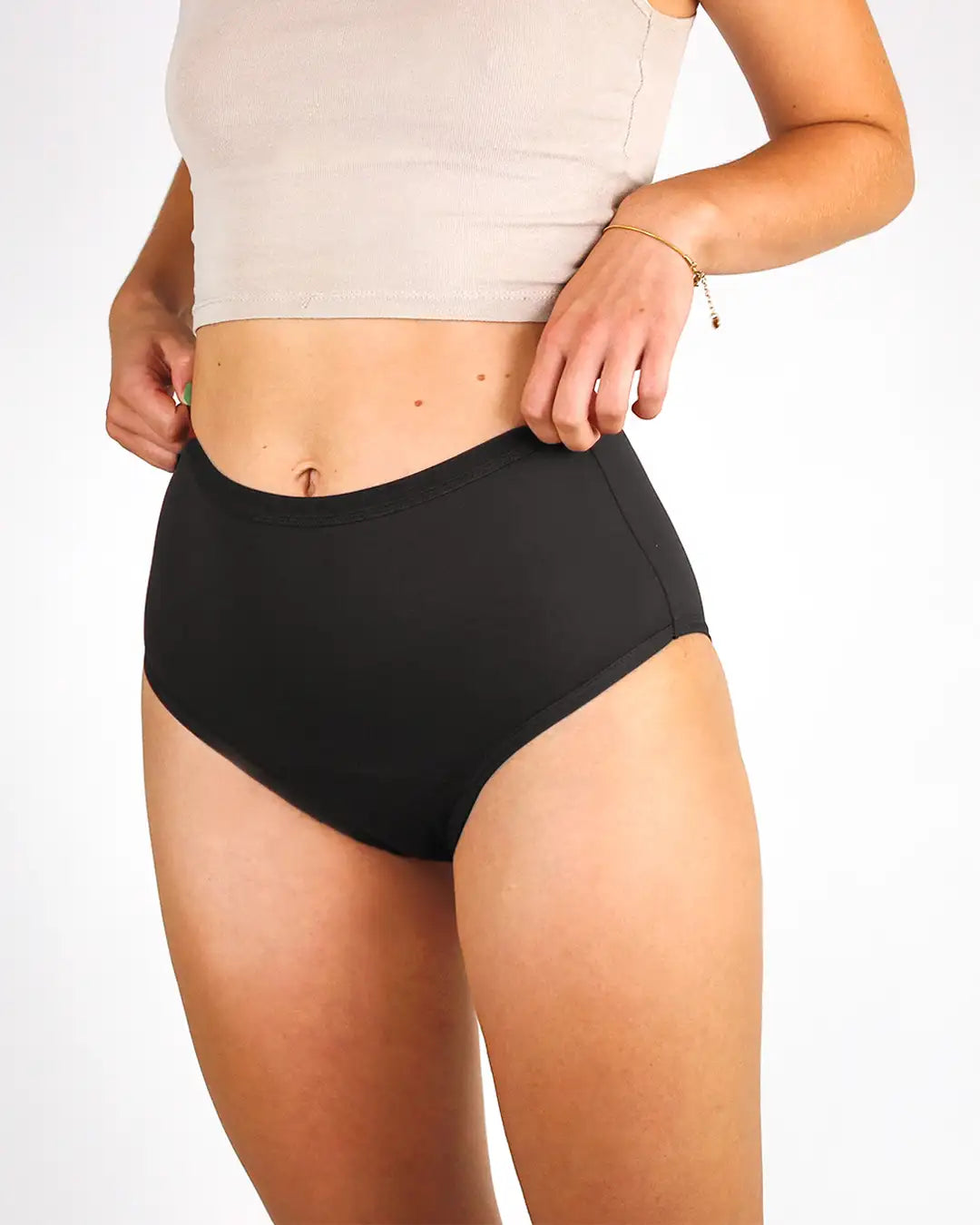 mylily-high-waist-seamless-periodenunterw-sche-schwarz-3er-set image 3