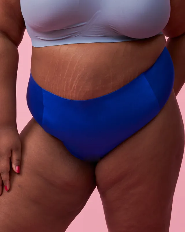 the-female-company-ultra-strong-high-waist-seamless-curve-period-panty-electric- image 1