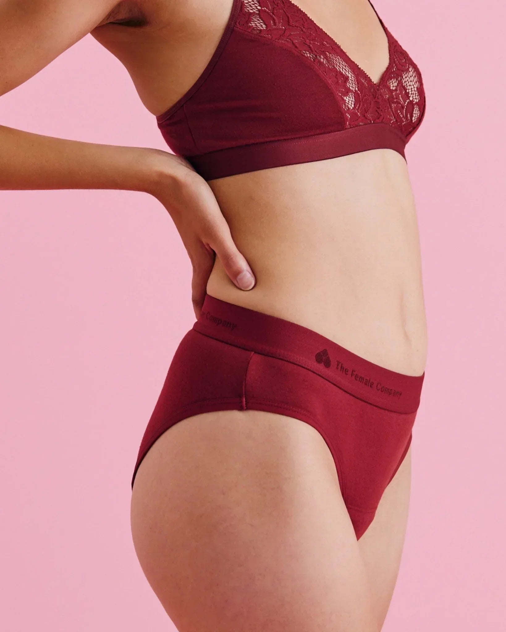 the-female-company-slip-2-0-ultra-strong-period-panty-bio-baumwolle-kirschrot image 3