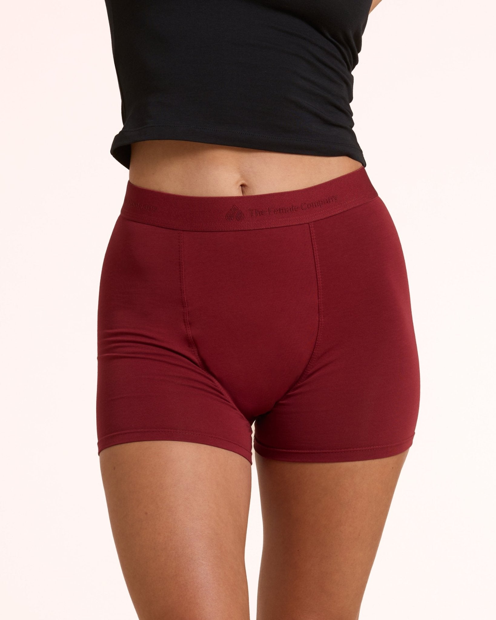 the-female-company-sleep-short-ultra-strong-periodenshorts-f-r-die-nacht-schwarz image 5