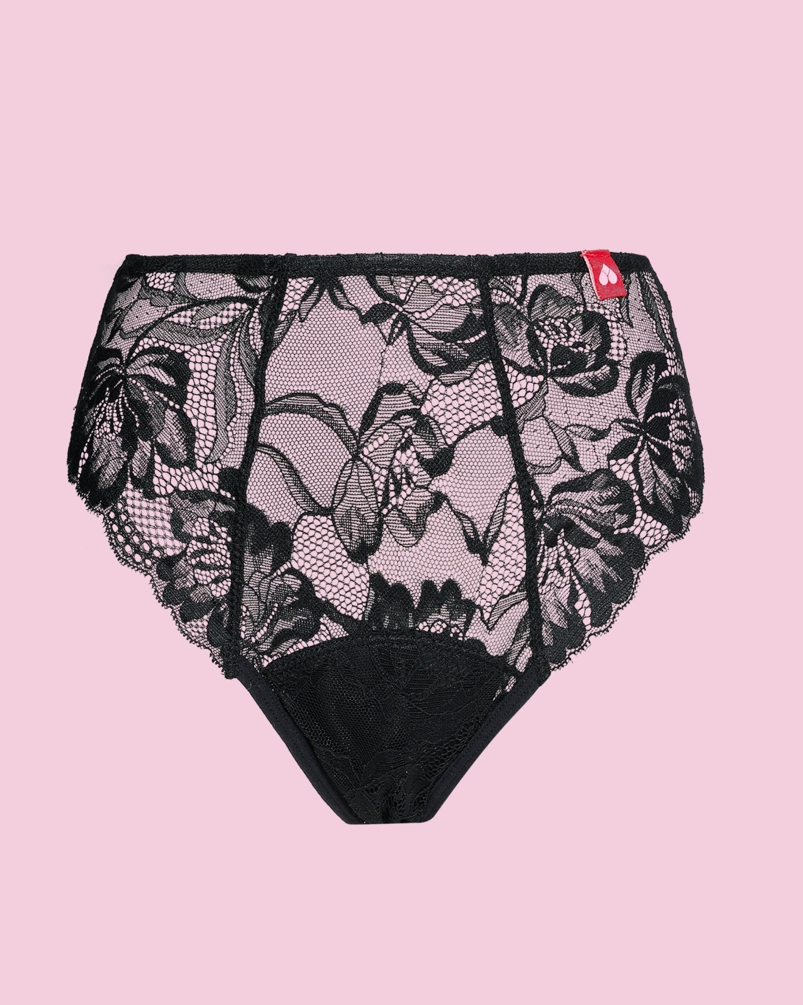 the-female-company-period-panty-high-waist-luxury-lace-extra-strong image 2