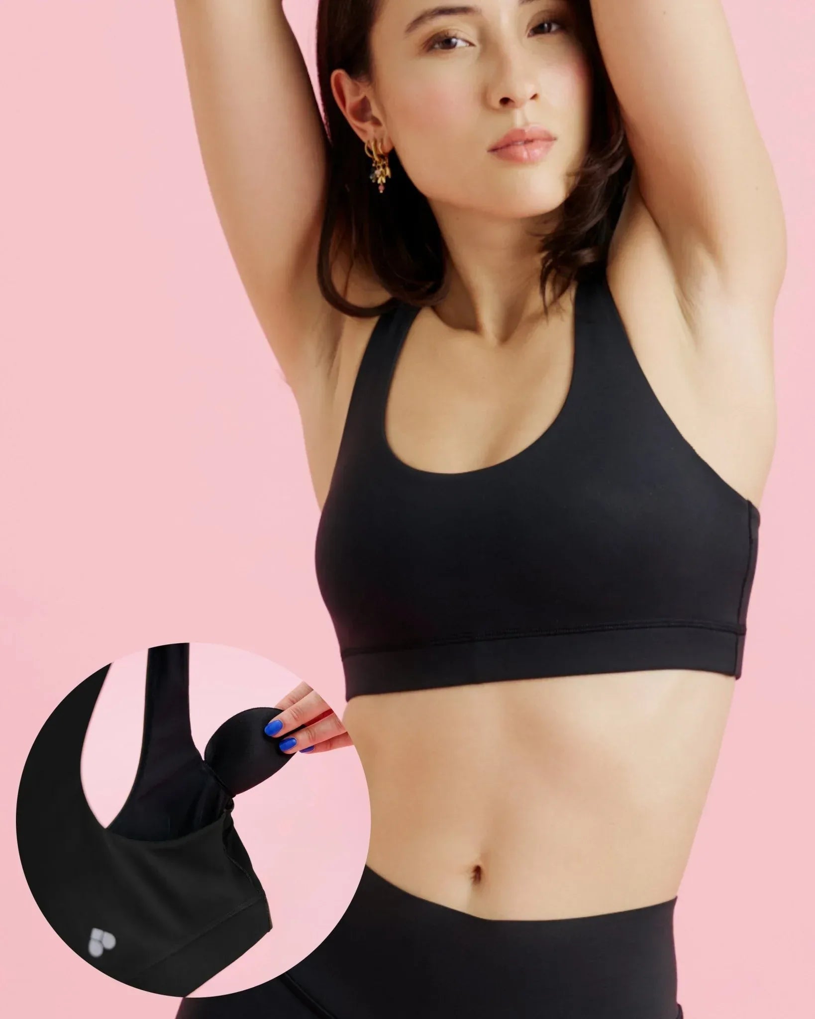 the-female-company-sport-bh-racerback-active-medium-support-sport-bralette-mit-h image 1