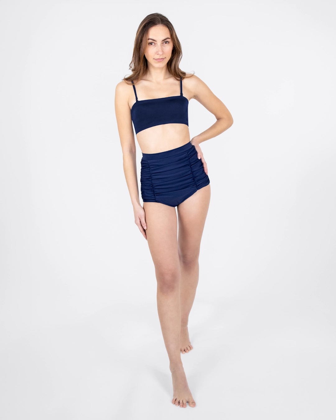 mylily-shape-bikini-hose-high-waist-navy image 6