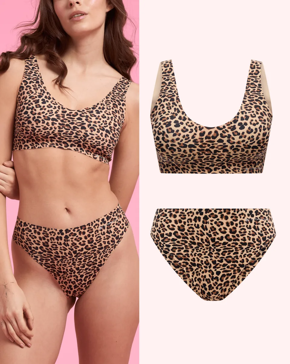 the-female-company-seamless-comfort-slip-bralette-set image 1