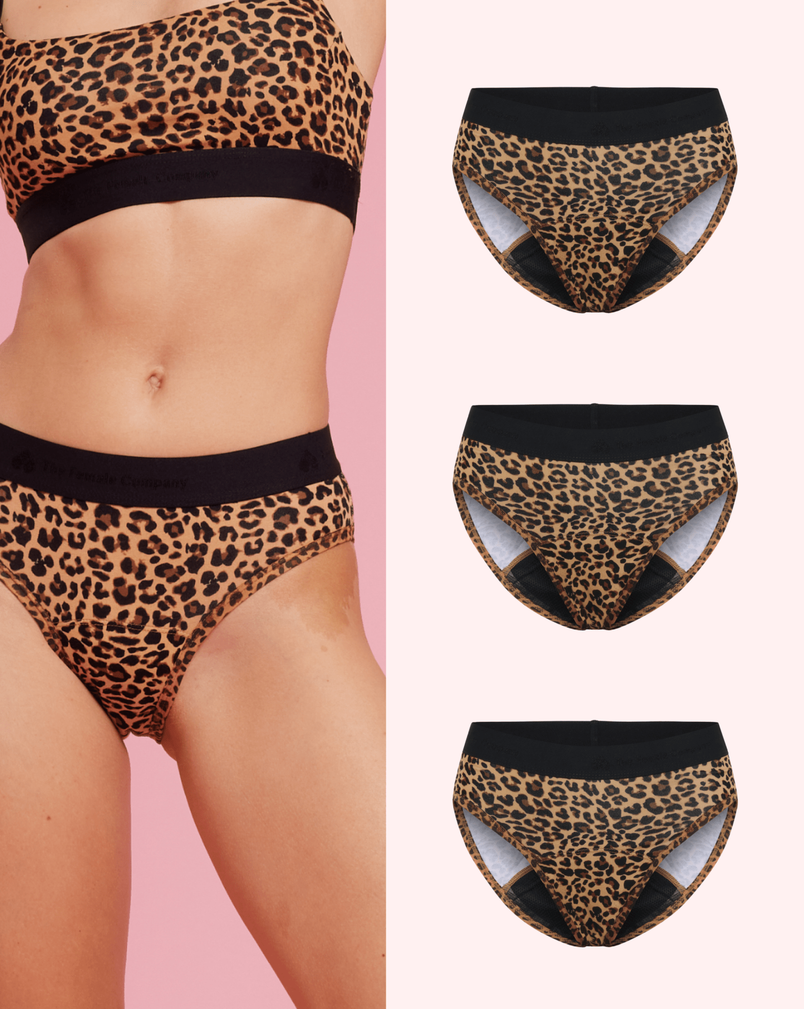 the-female-company-multipack-3x-cotton-slip-extra-strong-period-panties-aus-bio- image 1