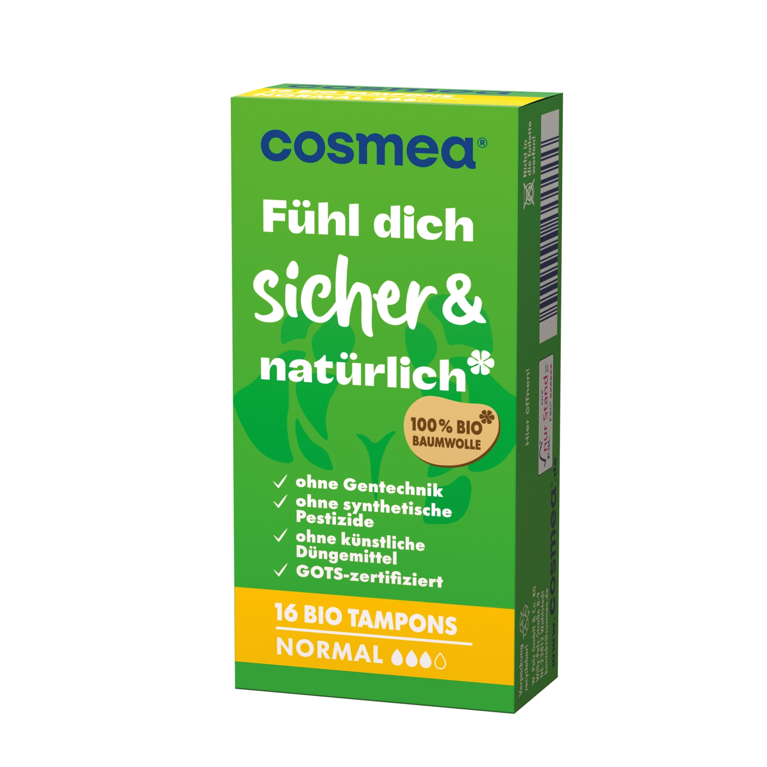cosmea-bio-tampons-normal image 2