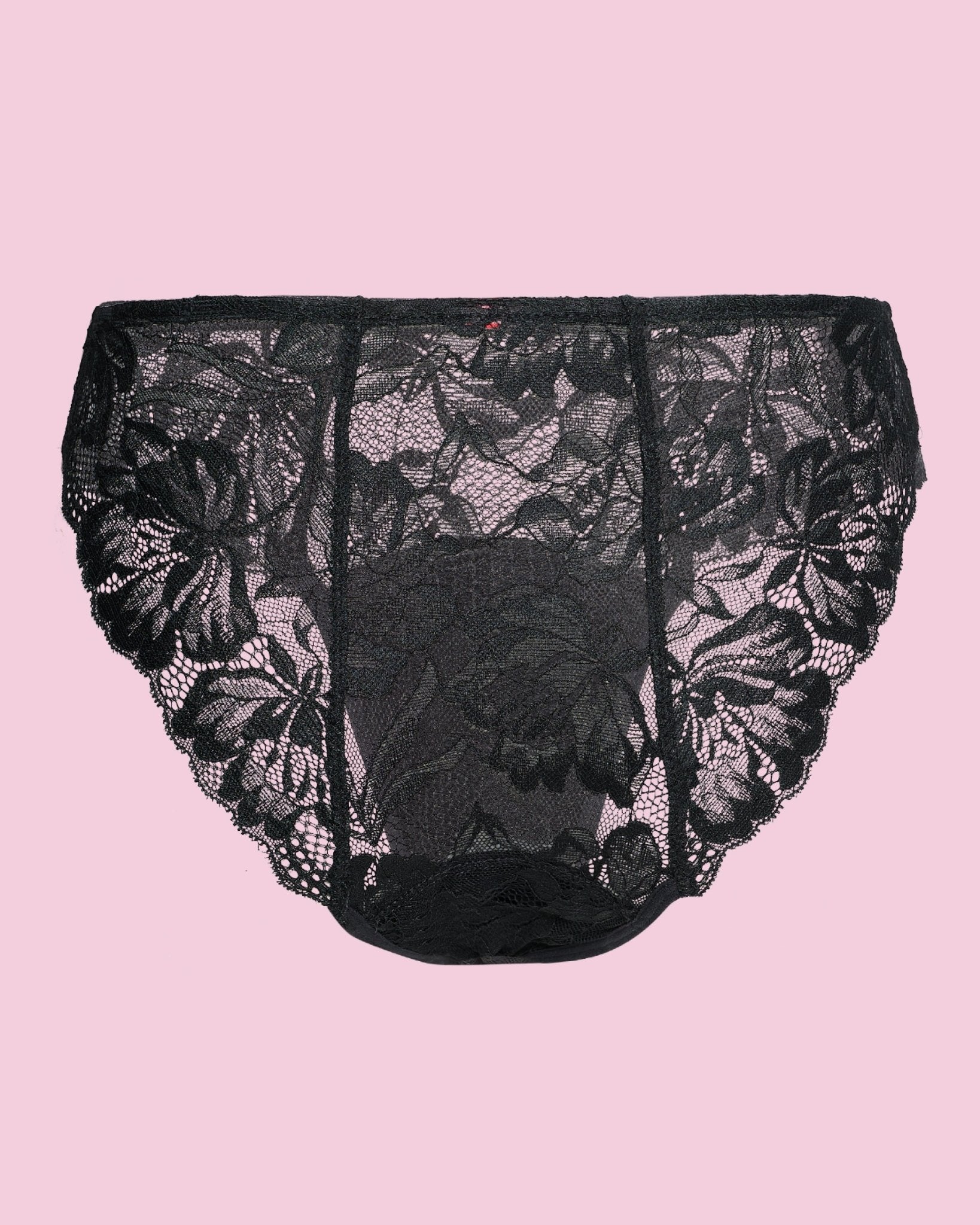 the-female-company-extra-strong-slip-luxury-lace-period-panty-schwarz image 3