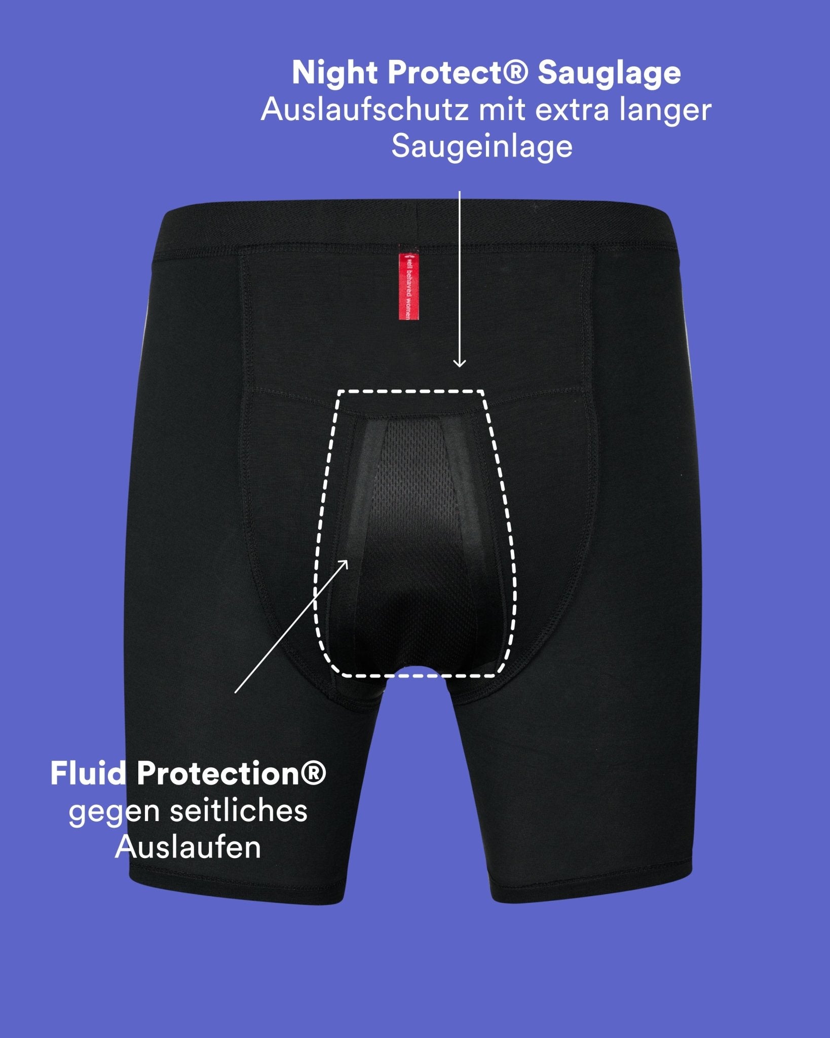 the-female-company-long-short-sleep-2-0-ultra-strong-periodenshorts-f-r-die-nach image 3