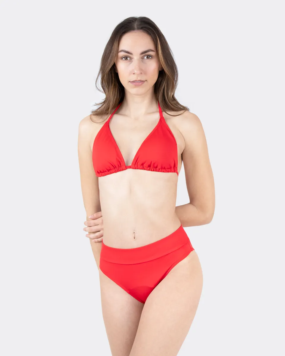 mylily-perioden-bikini-hose-basic-slip-rot-bikinihose-mit-integriertem-periodens image 1