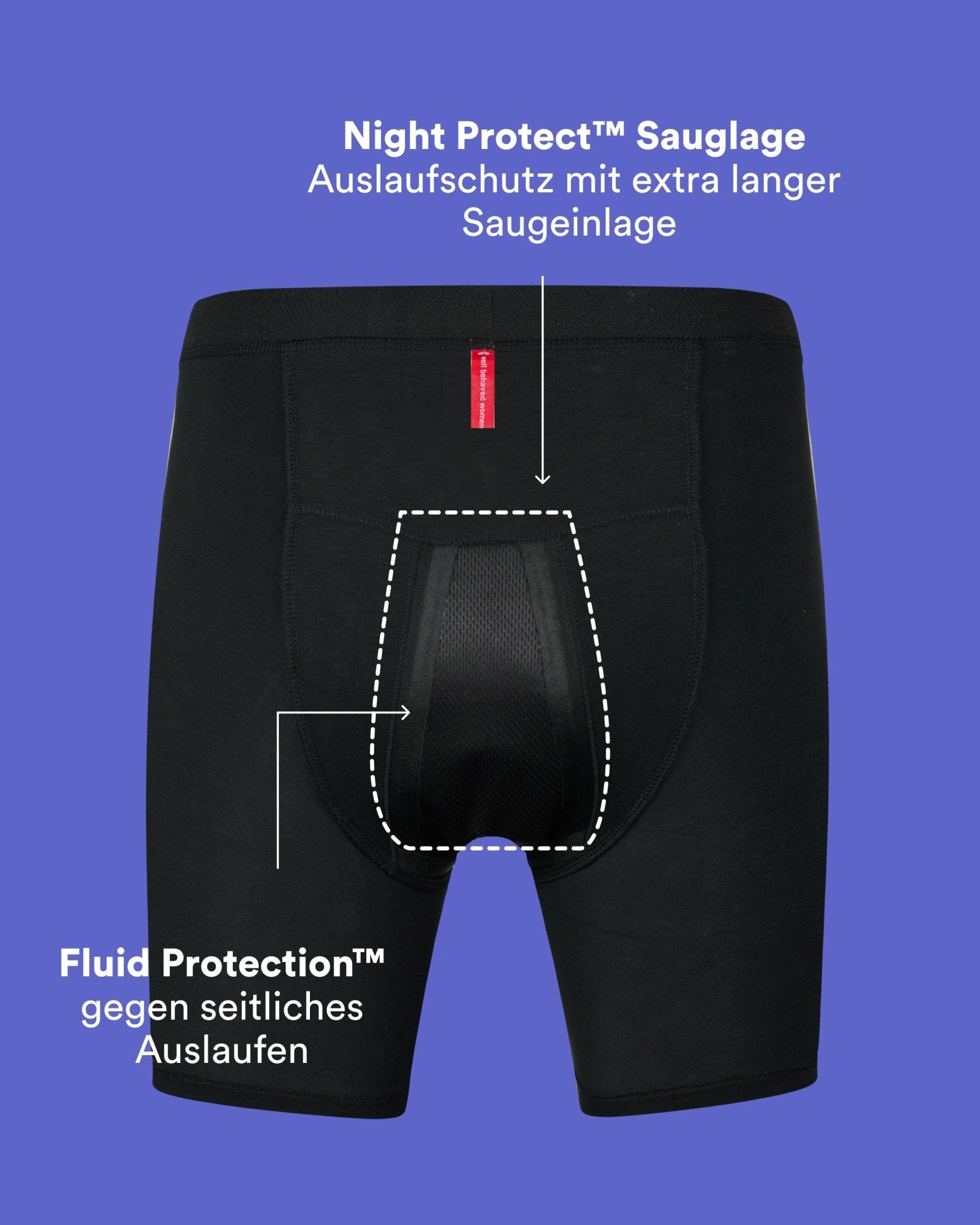the-female-company-ultra-strong-sleep-long-shorts-perioden-shorts-mit-extra-lang image 2