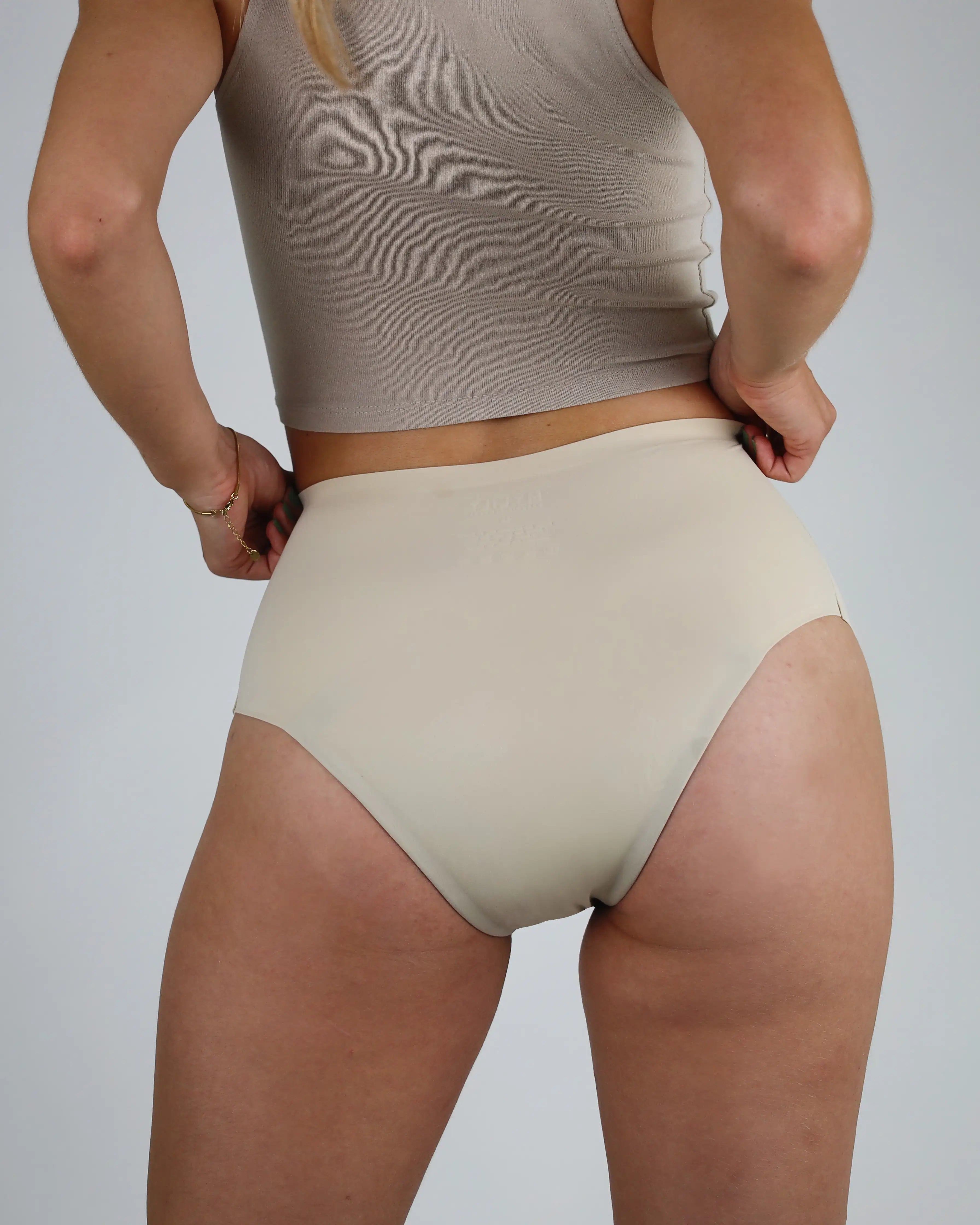 mylily-high-waist-seamless-periodenunterw-sche-beige image 4