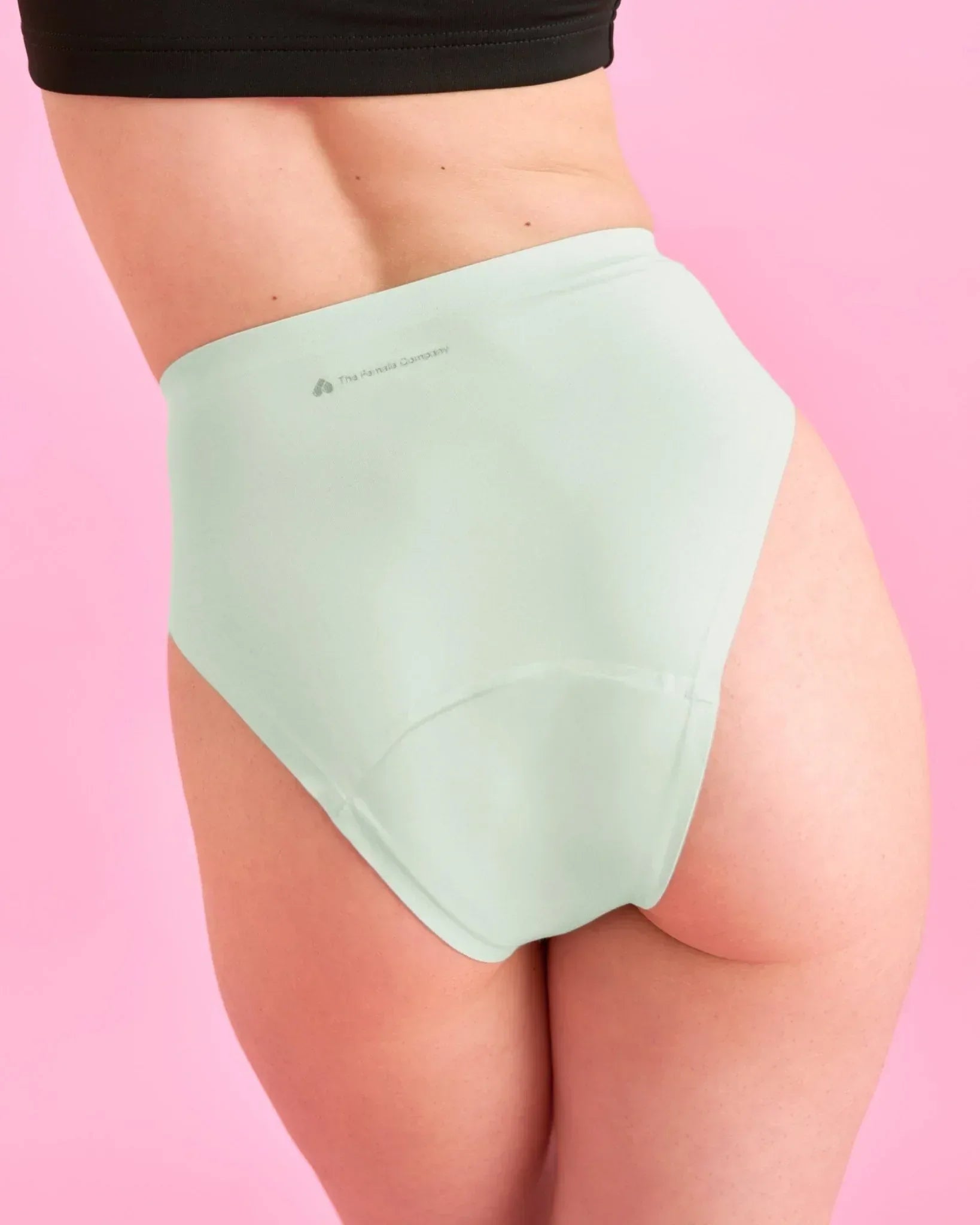 the-female-company-light-high-waist-seamless-period-panty image 2