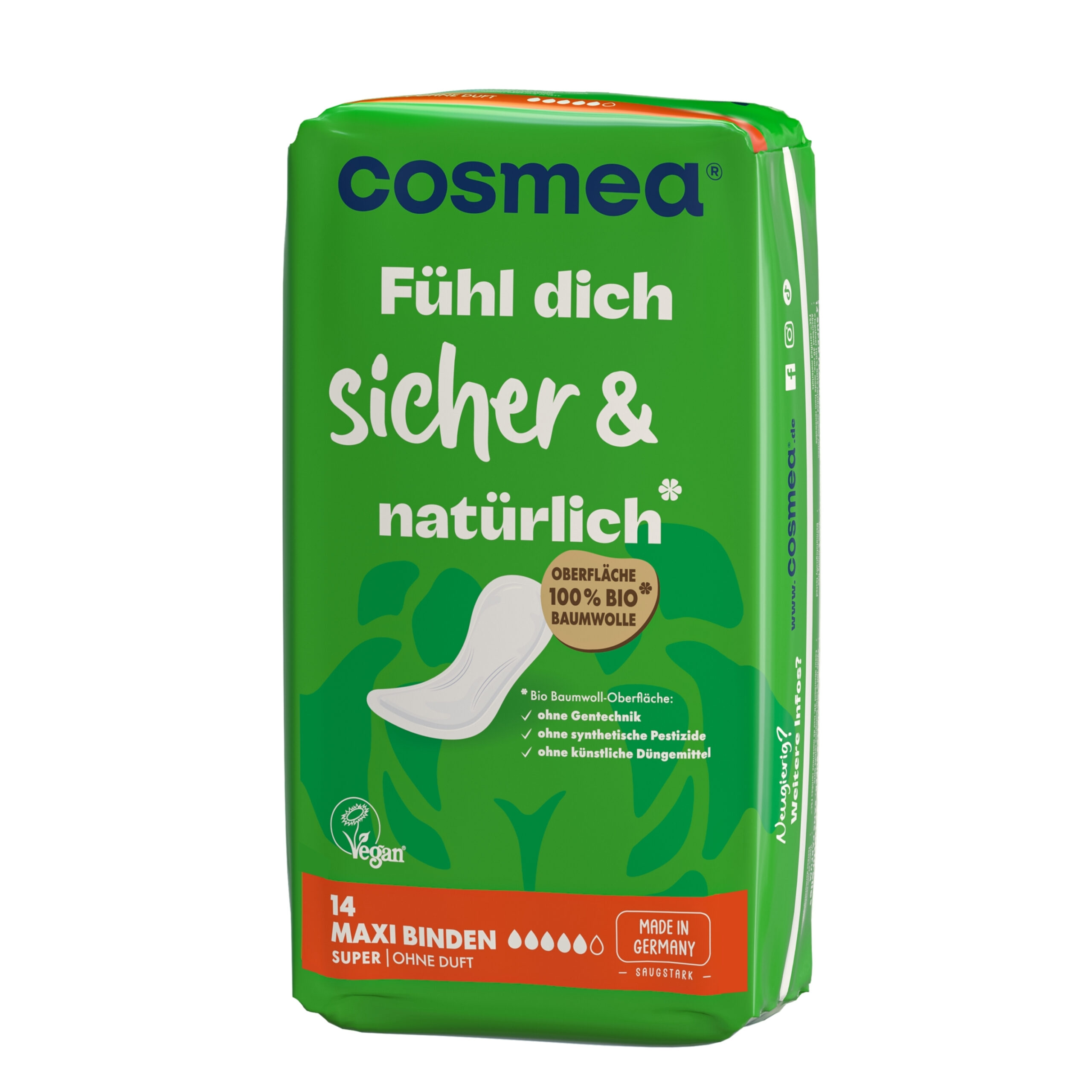 cosmea-maxi-binden-super-mit-bio-baumwoll-oberfl-che image 2