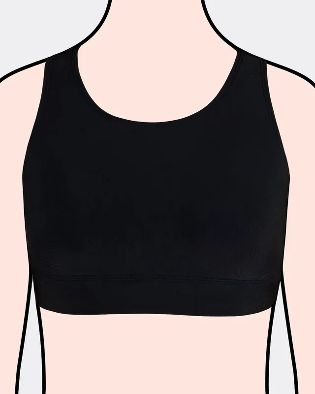 mylily-teens-bustier-bikini-oberteil-schwarz image 1