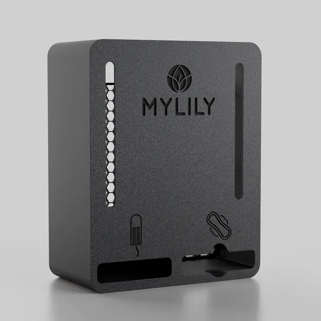 mylily-tampon-und-bindenspender-3d-gedruckt-verschiedene-farben image 1