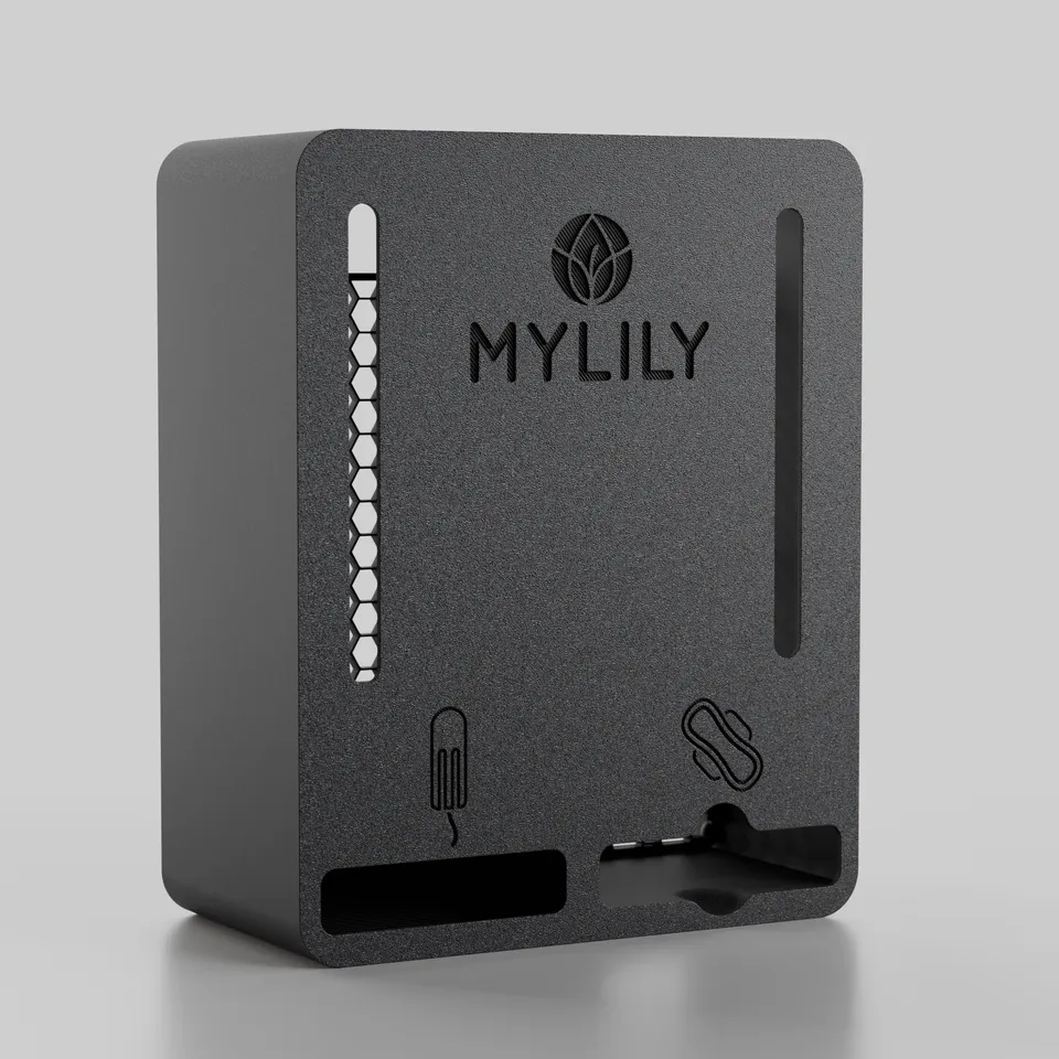 mylily-tampon-und-bindenspender-3d-gedruckt-verschiedene-farben image 1