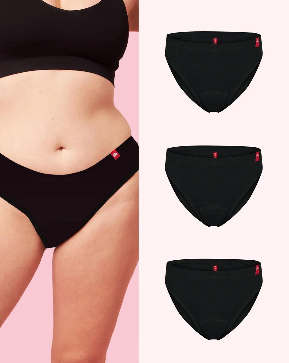 the-female-company-multipack-3x-basic-slip-period-panty-aus-bio-baumwolle-schwar image 1