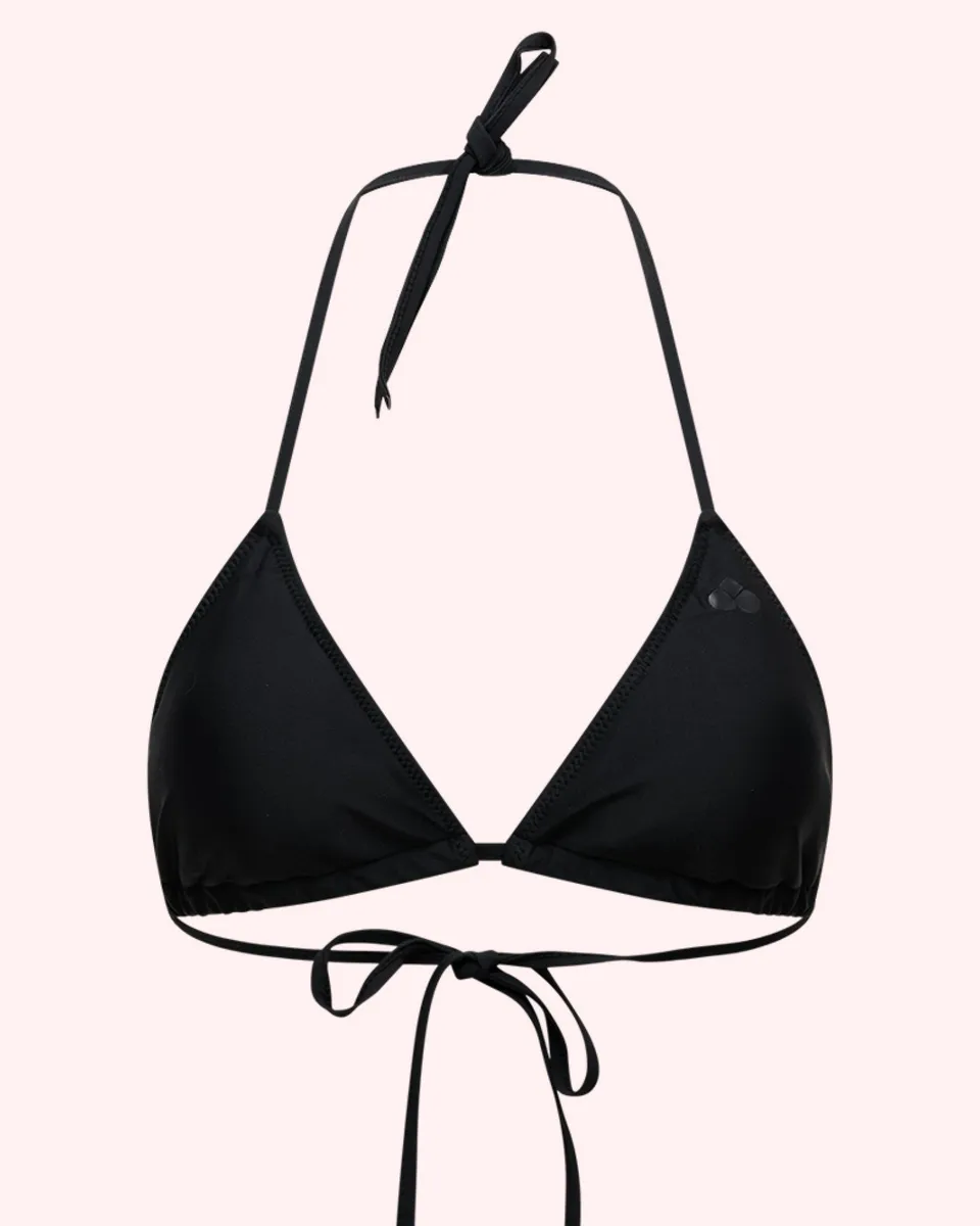 the-female-company-bikinitop-triangle-mit-bindeverschluss-und-herausnehmbaren-pa image 1