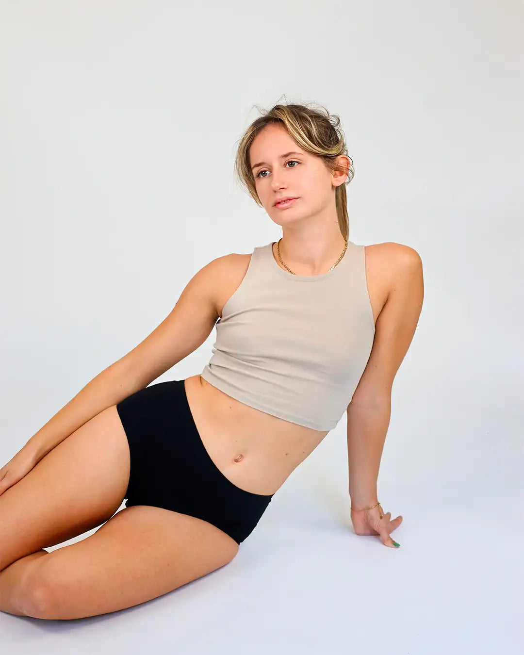 mylily-high-waist-seamless-periodenunterw-sche-schwarz image 5