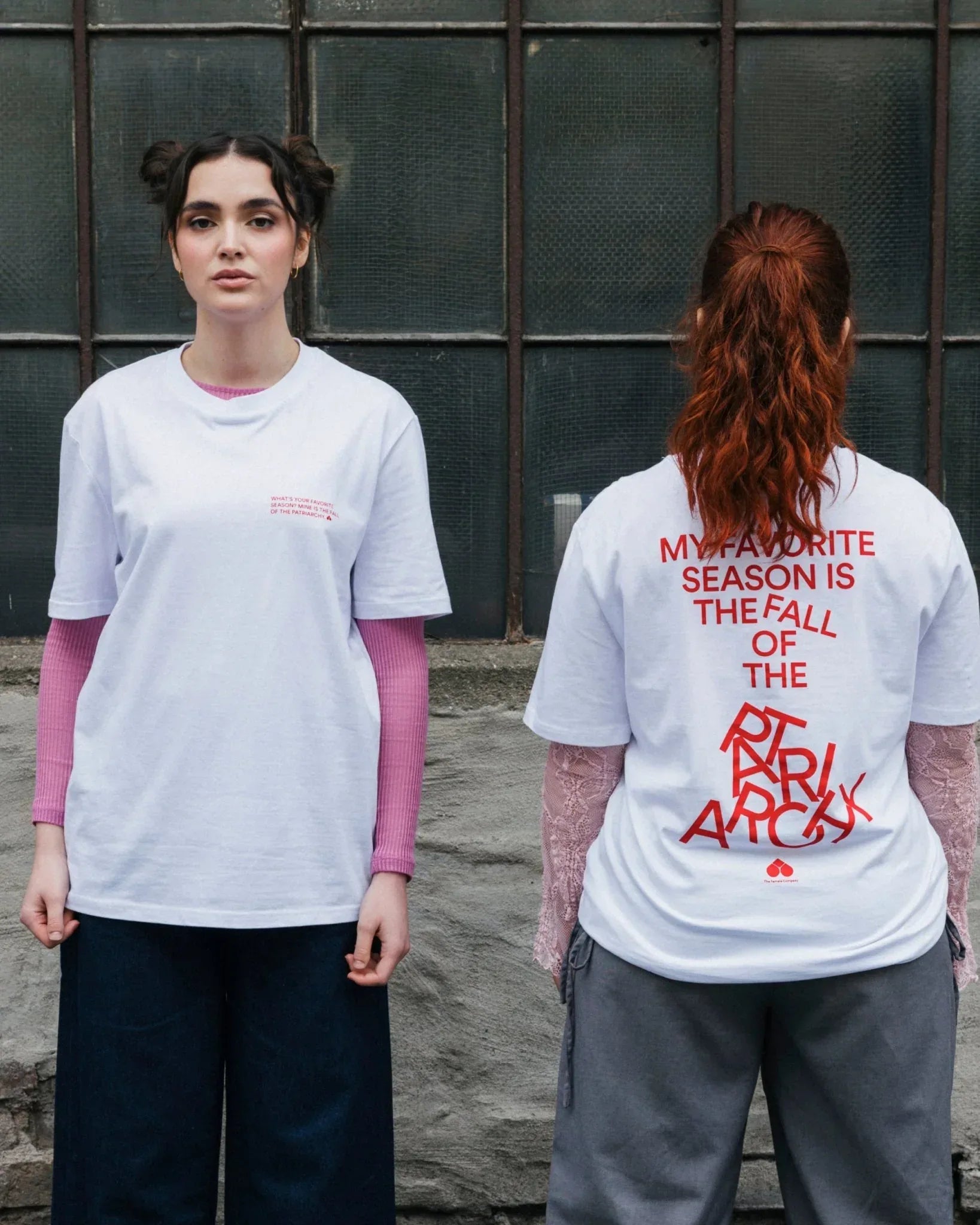 the-female-company-fall-of-the-patriarchy-t-shirt-limitiertes-statement-shirt image 7
