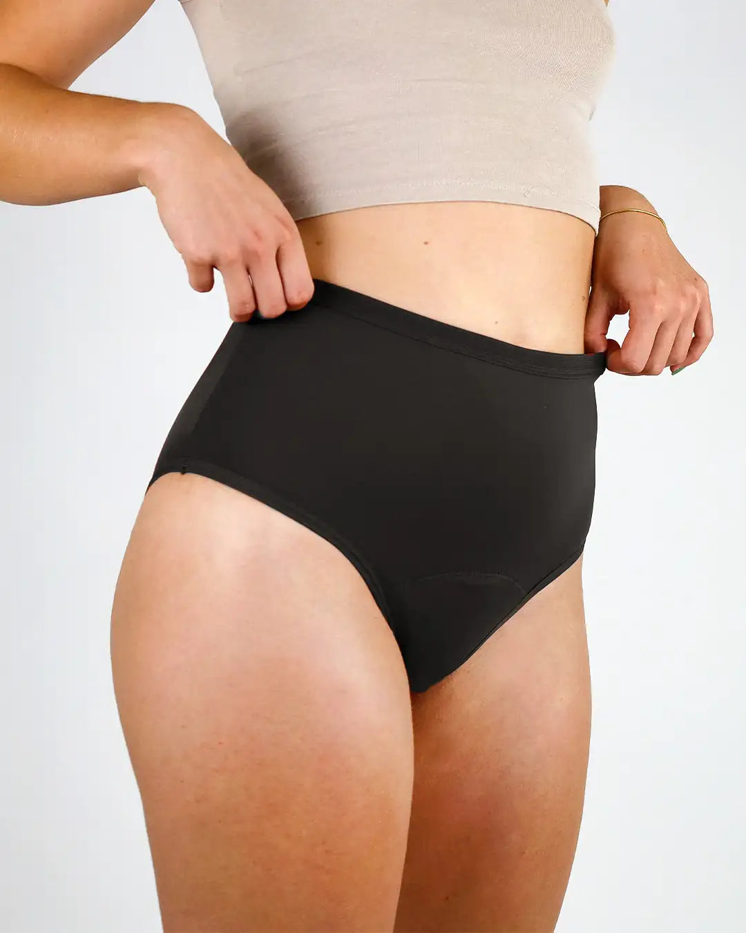 mylily-high-waist-periodenunterw-sche-schwarz image 4