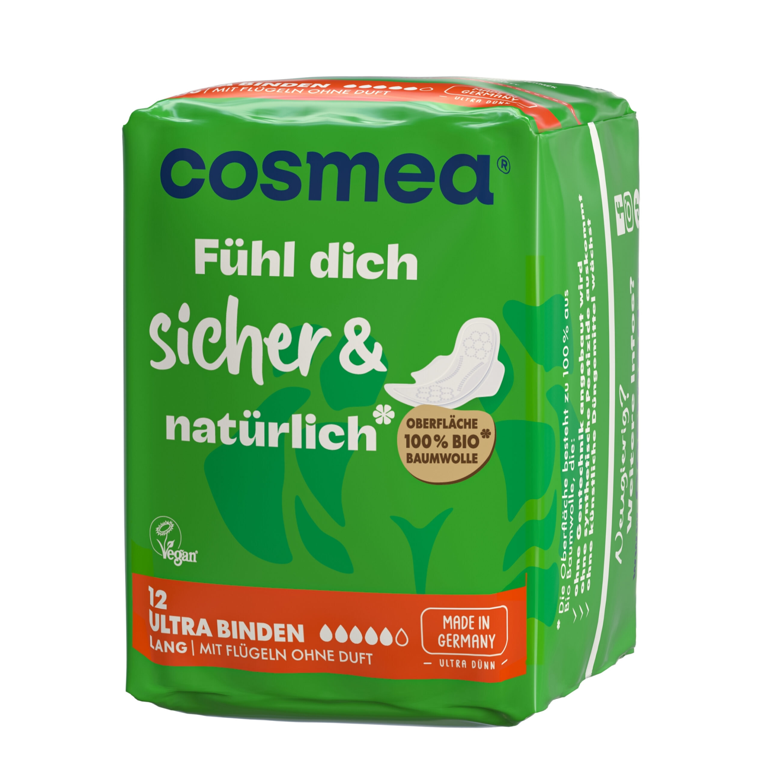 cosmea-ultra-binden-lang-mit-bio-baumwoll-oberfl-che-und-fl-geln image 2