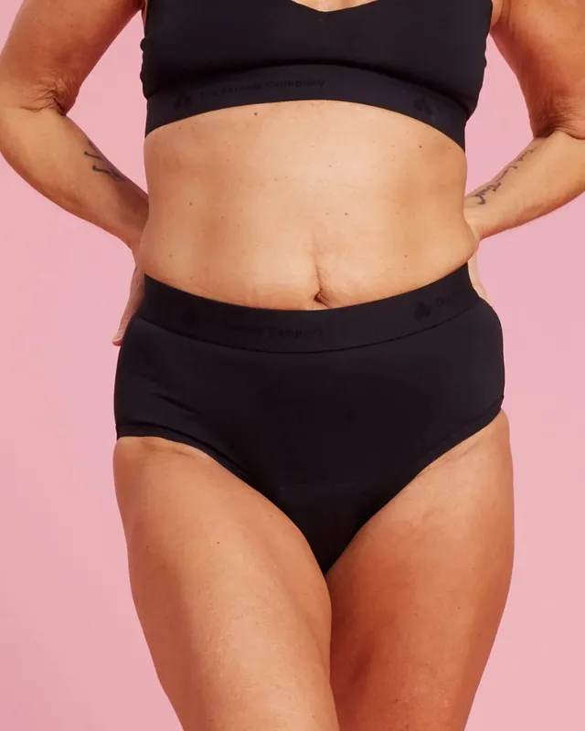 the-female-company-ultra-strong-high-waist-periodenslip-bio-baumwolle-schwarz image 1