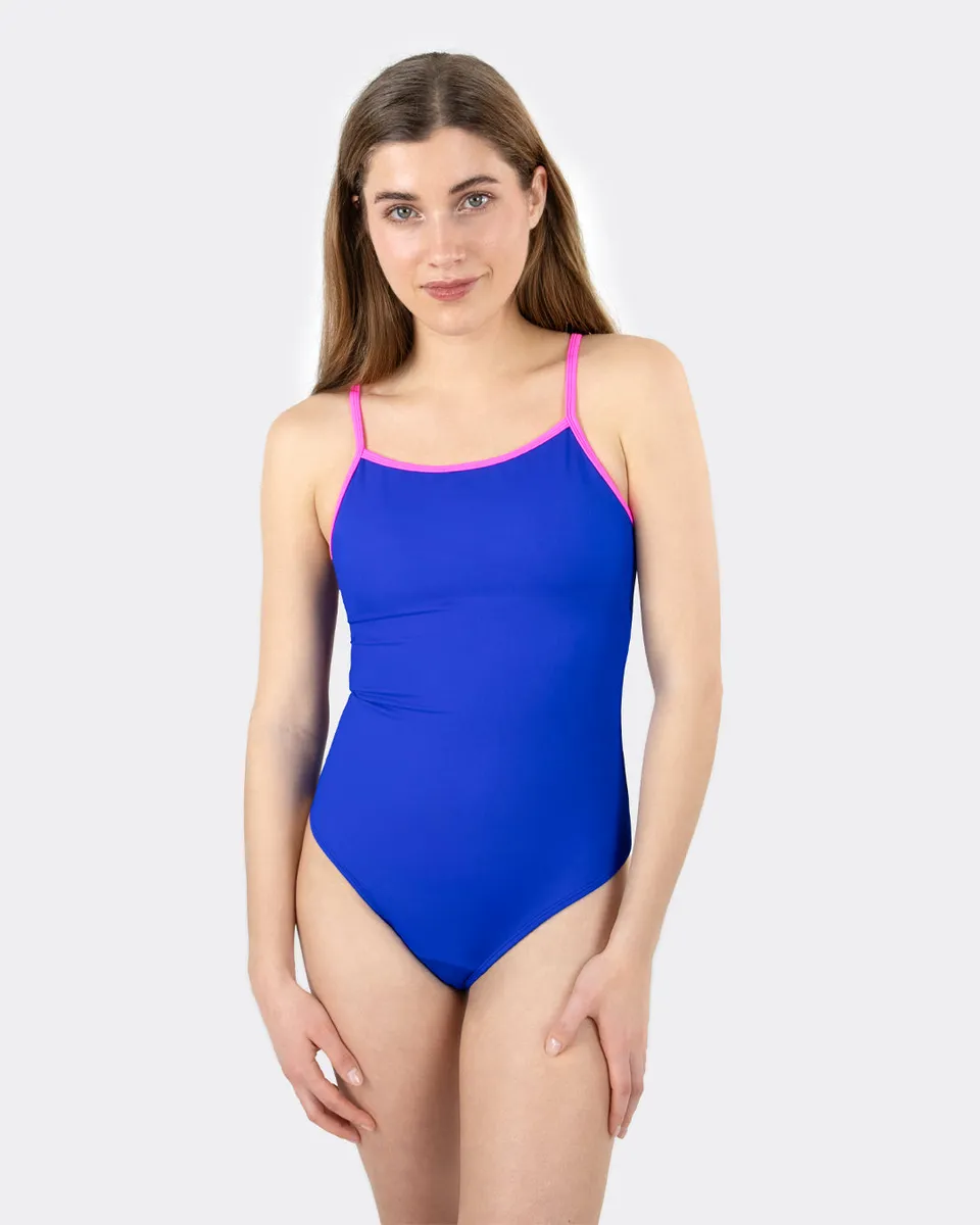 mylily-teens-perioden-badeanzug-mit-cut-outs-in-blau-pink image 1
