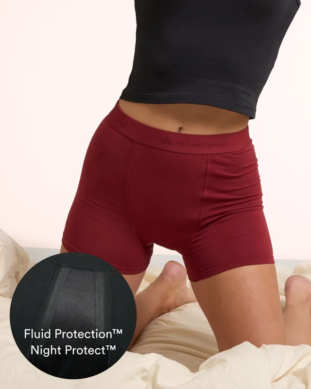 the-female-company-sleep-short-ultra-strong-periodenshorts-f-r-die-nacht-schwarz image 1