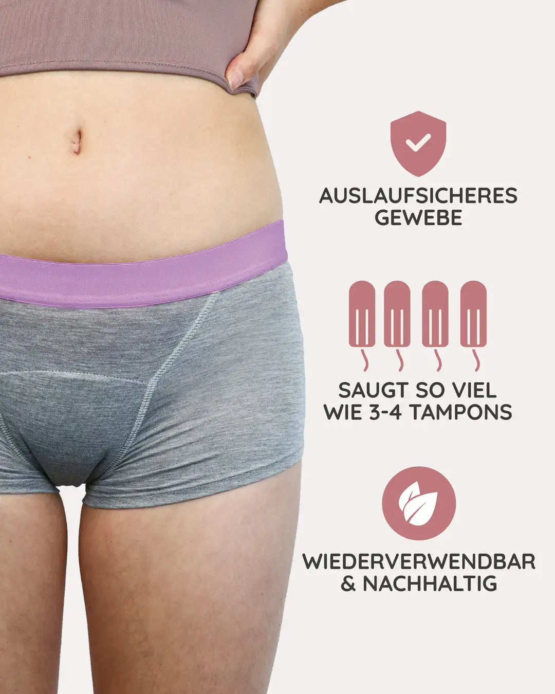 mylily-teens-boxer-slip-grau-periodenunterw-sche image 3